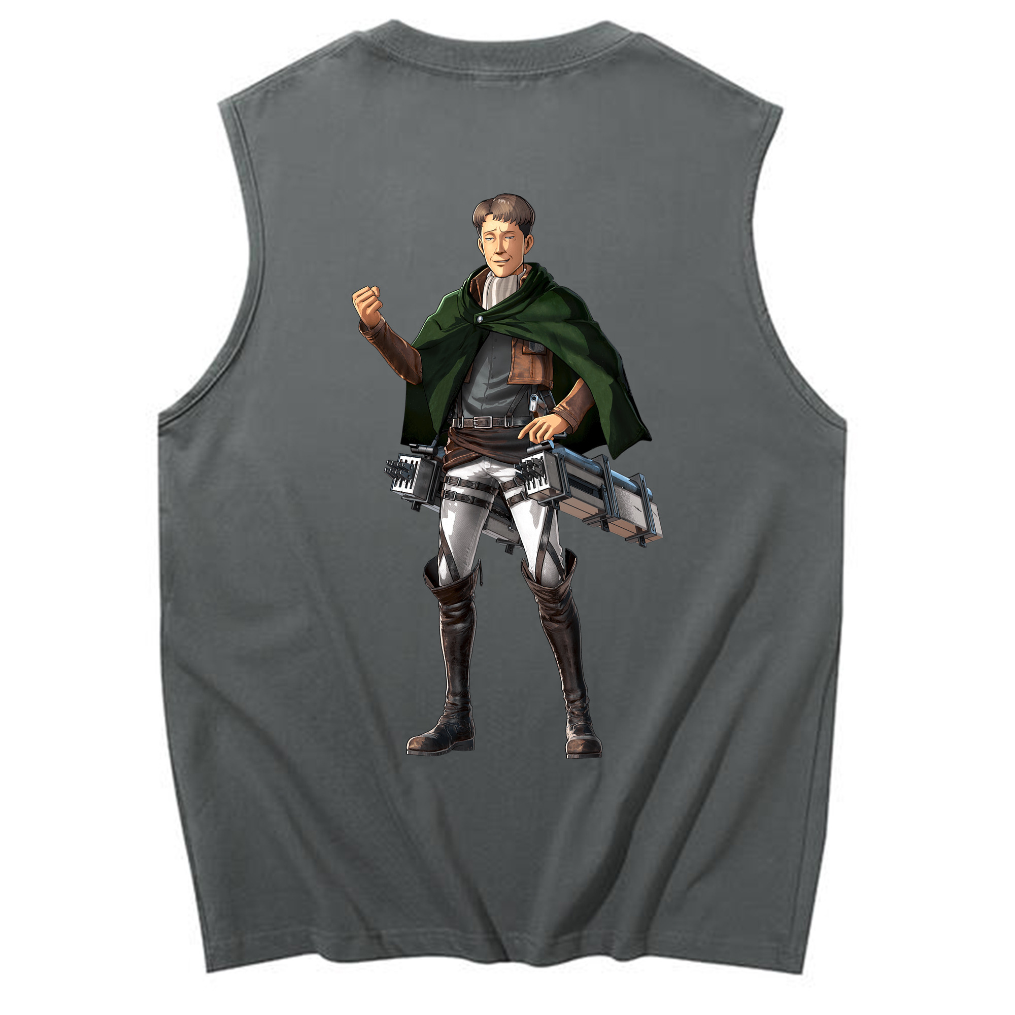 （画像用） 進撃の巨人 Attack on Titan コットン100％タンクトップ（背面プリント）